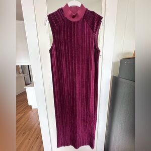 ASOS - Midi Velvet Dress